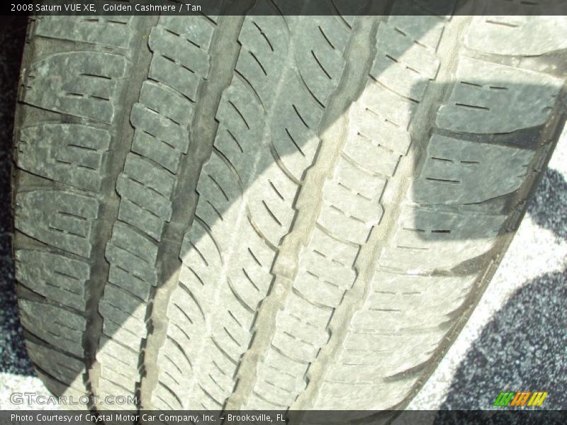Golden Cashmere / Tan 2008 Saturn VUE XE