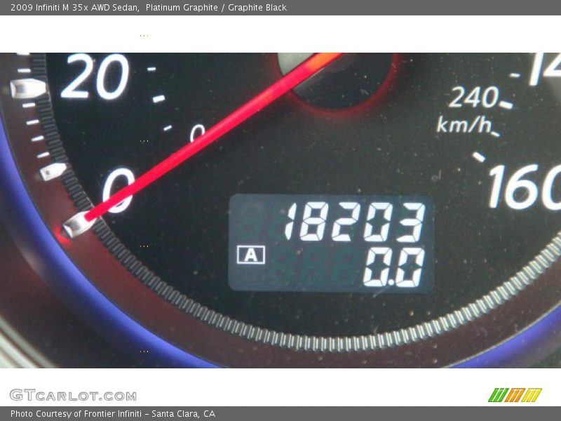 Platinum Graphite / Graphite Black 2009 Infiniti M 35x AWD Sedan