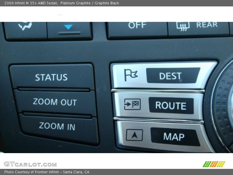Platinum Graphite / Graphite Black 2009 Infiniti M 35x AWD Sedan