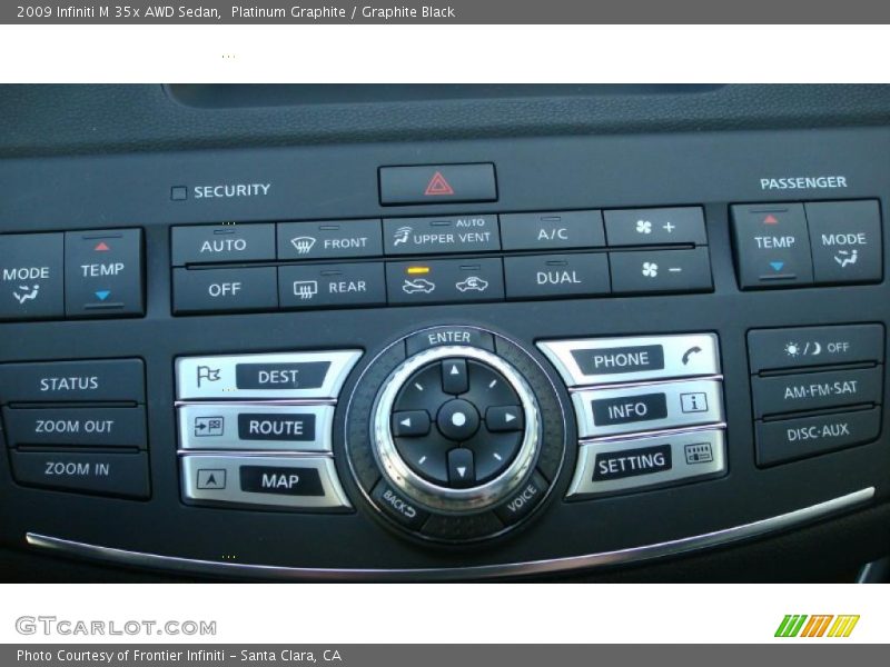 Platinum Graphite / Graphite Black 2009 Infiniti M 35x AWD Sedan