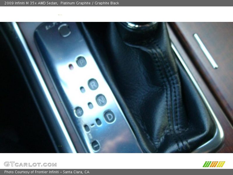Platinum Graphite / Graphite Black 2009 Infiniti M 35x AWD Sedan