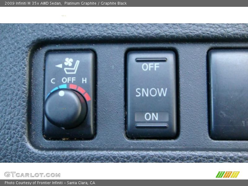 Platinum Graphite / Graphite Black 2009 Infiniti M 35x AWD Sedan