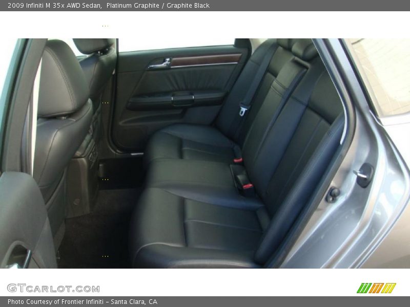 Platinum Graphite / Graphite Black 2009 Infiniti M 35x AWD Sedan