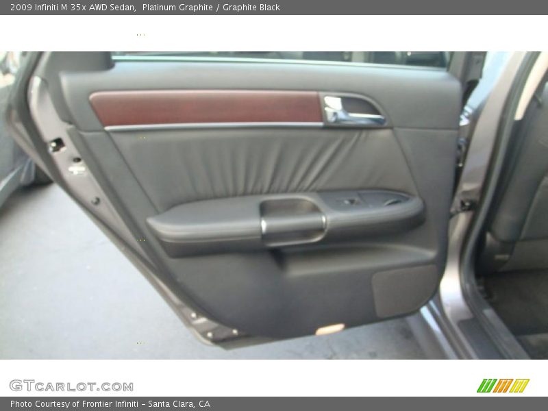 Platinum Graphite / Graphite Black 2009 Infiniti M 35x AWD Sedan