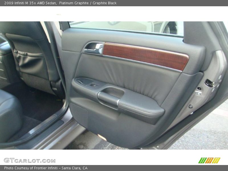 Platinum Graphite / Graphite Black 2009 Infiniti M 35x AWD Sedan