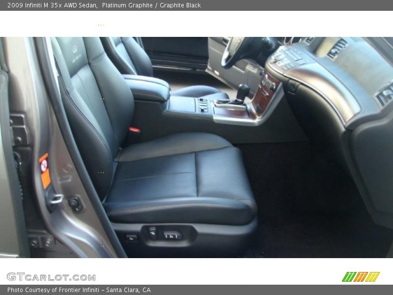 Platinum Graphite / Graphite Black 2009 Infiniti M 35x AWD Sedan