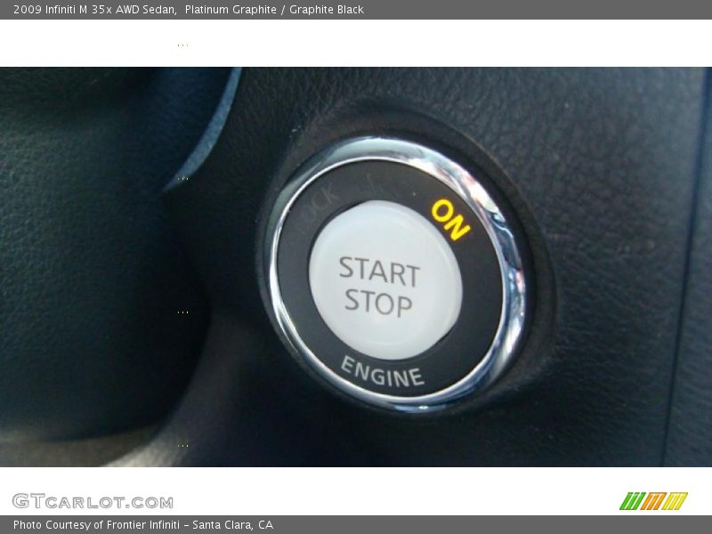 Platinum Graphite / Graphite Black 2009 Infiniti M 35x AWD Sedan
