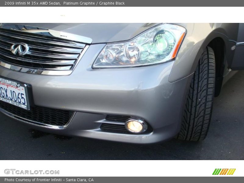 Platinum Graphite / Graphite Black 2009 Infiniti M 35x AWD Sedan