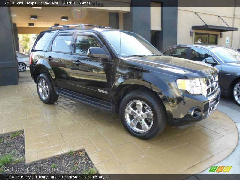 Black / Charcoal 2008 Ford Escape Limited 4WD