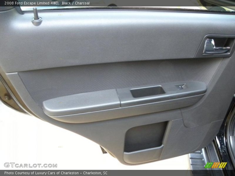 Black / Charcoal 2008 Ford Escape Limited 4WD
