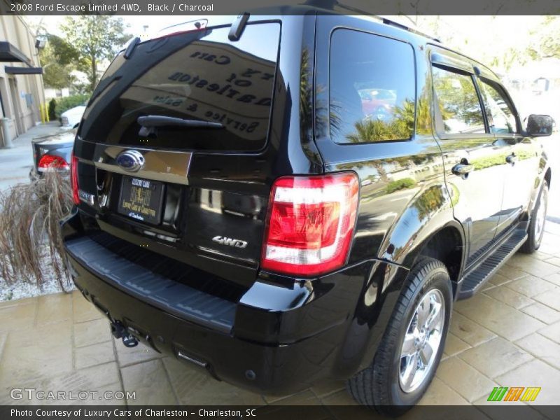 Black / Charcoal 2008 Ford Escape Limited 4WD