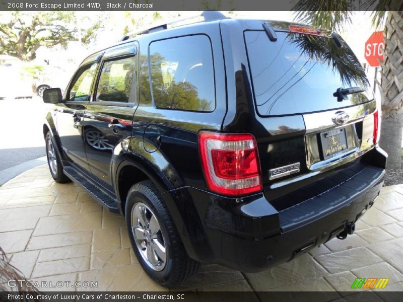 Black / Charcoal 2008 Ford Escape Limited 4WD