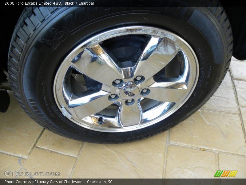Black / Charcoal 2008 Ford Escape Limited 4WD