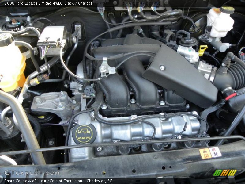 Black / Charcoal 2008 Ford Escape Limited 4WD
