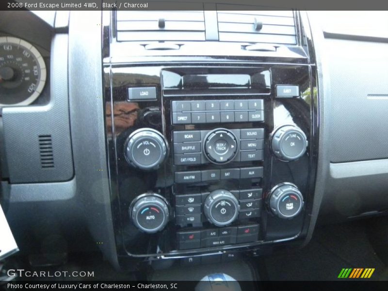 Black / Charcoal 2008 Ford Escape Limited 4WD