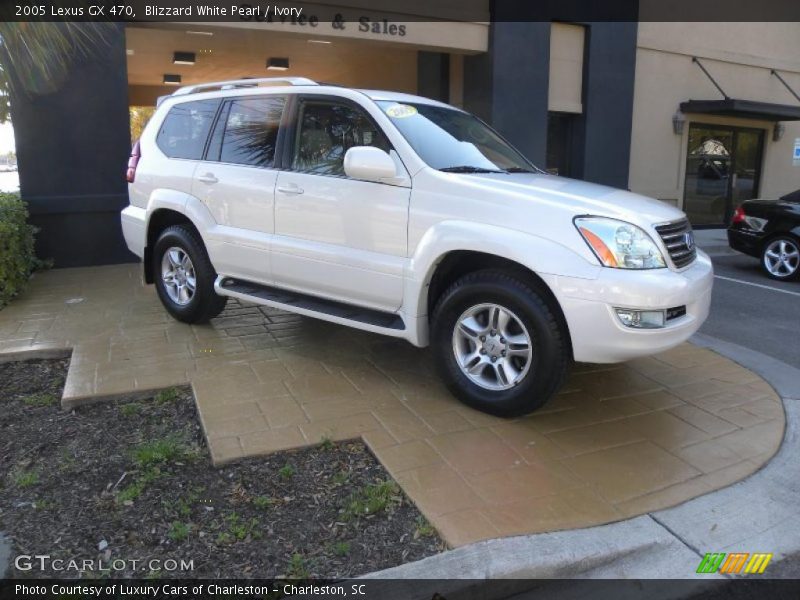 Blizzard White Pearl / Ivory 2005 Lexus GX 470