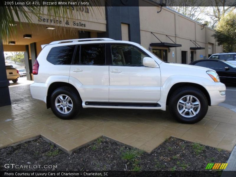 Blizzard White Pearl / Ivory 2005 Lexus GX 470