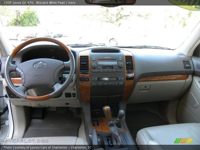 Blizzard White Pearl / Ivory 2005 Lexus GX 470