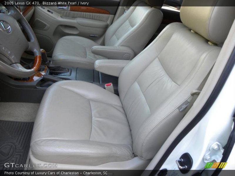 Blizzard White Pearl / Ivory 2005 Lexus GX 470