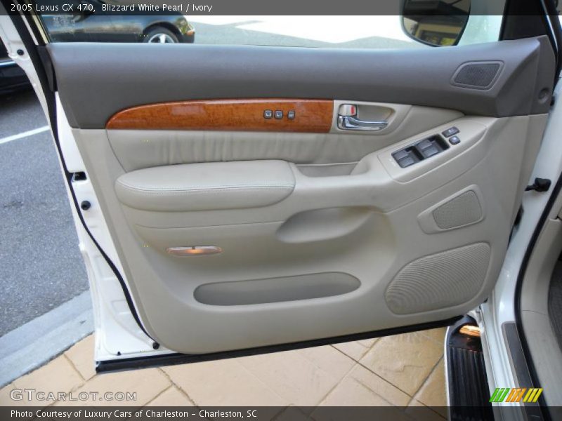 Blizzard White Pearl / Ivory 2005 Lexus GX 470