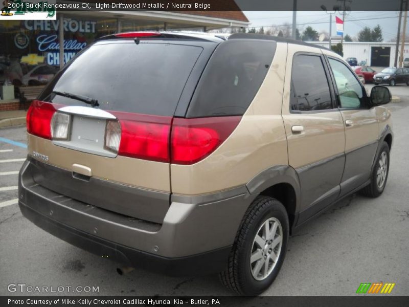 Light Driftwood Metallic / Neutral Beige 2004 Buick Rendezvous CX