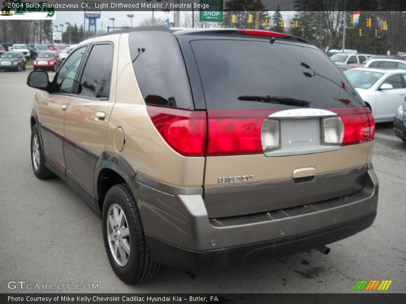 Light Driftwood Metallic / Neutral Beige 2004 Buick Rendezvous CX