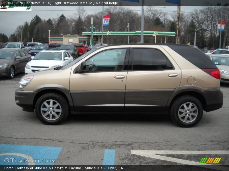 Light Driftwood Metallic / Neutral Beige 2004 Buick Rendezvous CX