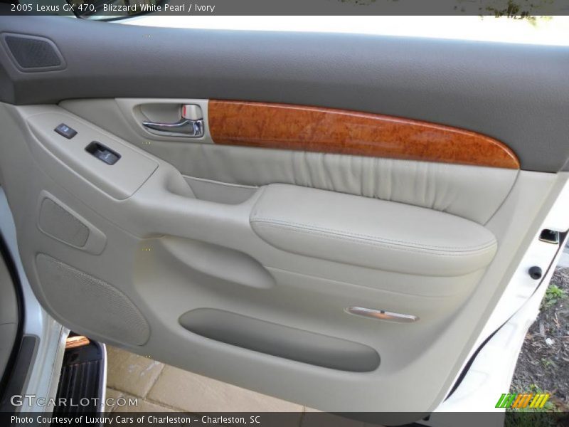 Blizzard White Pearl / Ivory 2005 Lexus GX 470