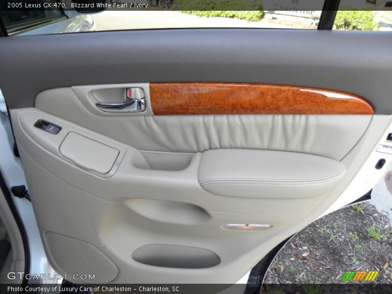 Blizzard White Pearl / Ivory 2005 Lexus GX 470