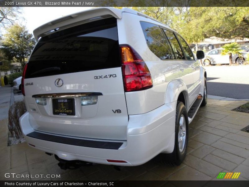 Blizzard White Pearl / Ivory 2005 Lexus GX 470