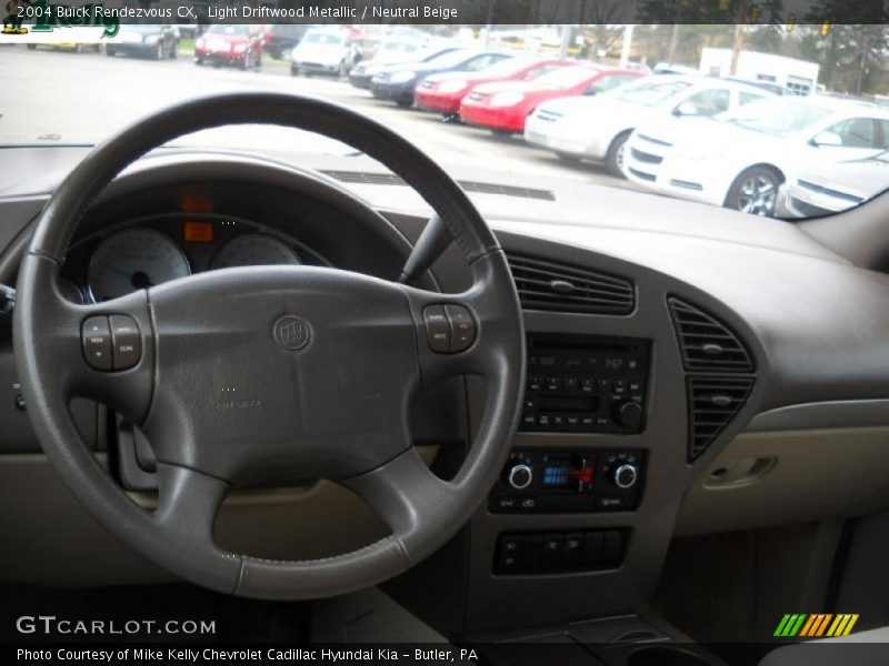 Light Driftwood Metallic / Neutral Beige 2004 Buick Rendezvous CX