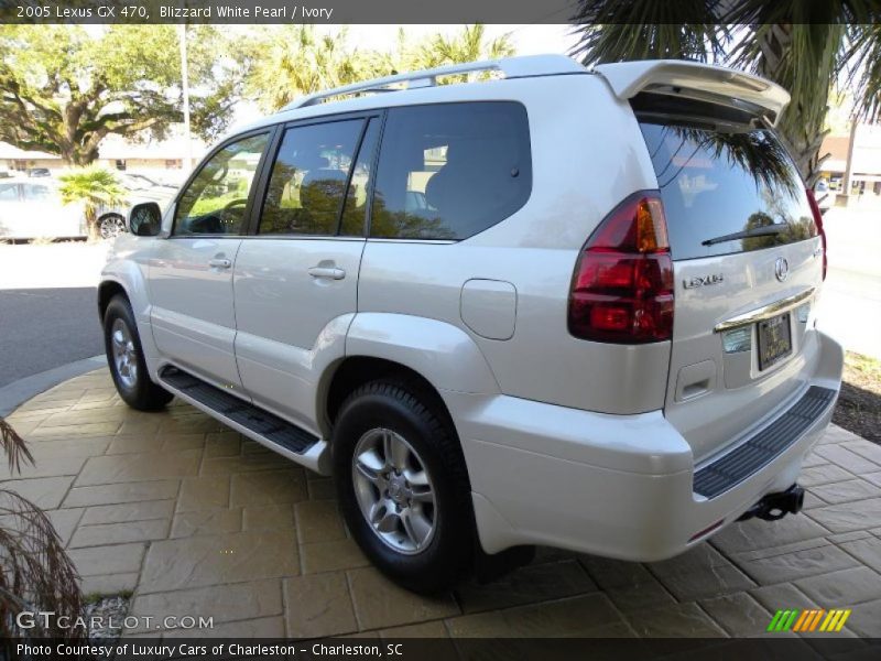 Blizzard White Pearl / Ivory 2005 Lexus GX 470