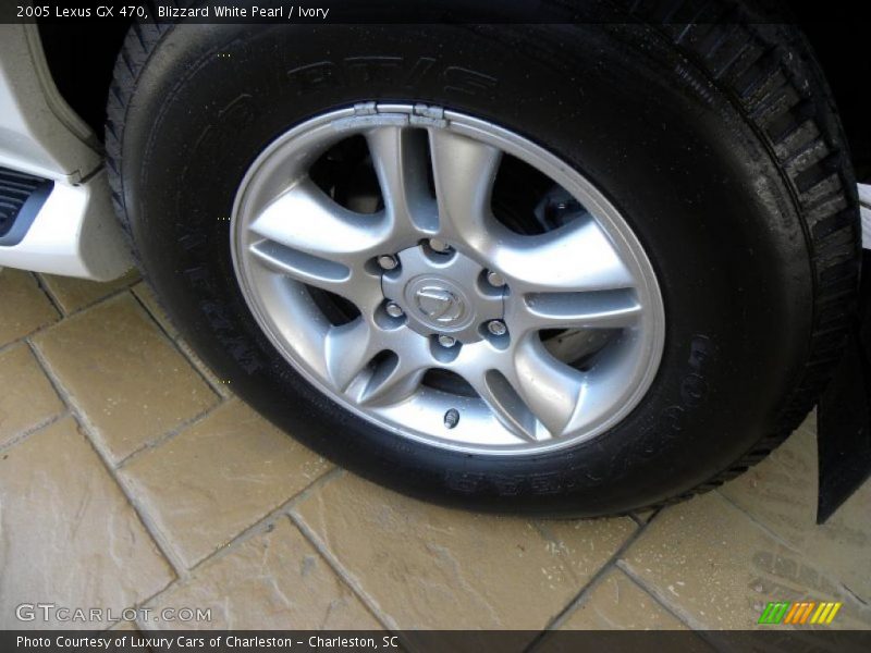 Blizzard White Pearl / Ivory 2005 Lexus GX 470