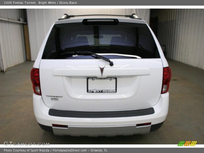 Bright White / Ebony Black 2006 Pontiac Torrent