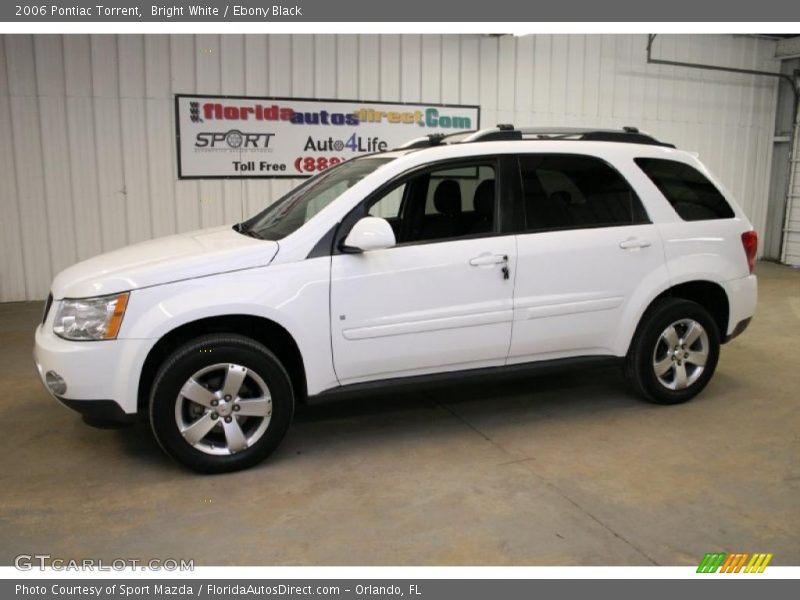 Bright White / Ebony Black 2006 Pontiac Torrent