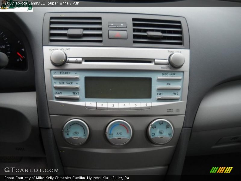 Super White / Ash 2007 Toyota Camry LE