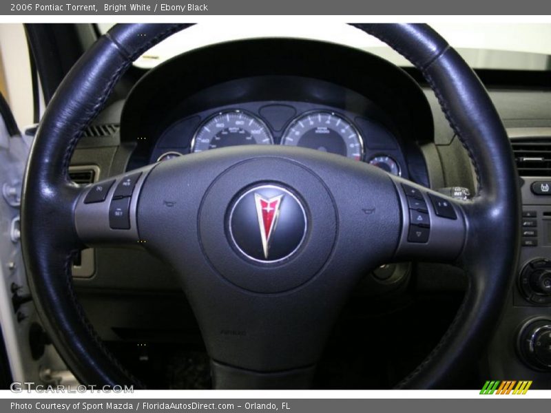 Bright White / Ebony Black 2006 Pontiac Torrent