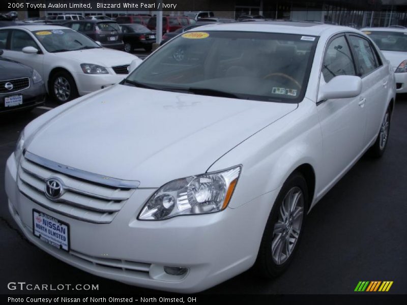 Blizzard White Pearl / Ivory 2006 Toyota Avalon Limited