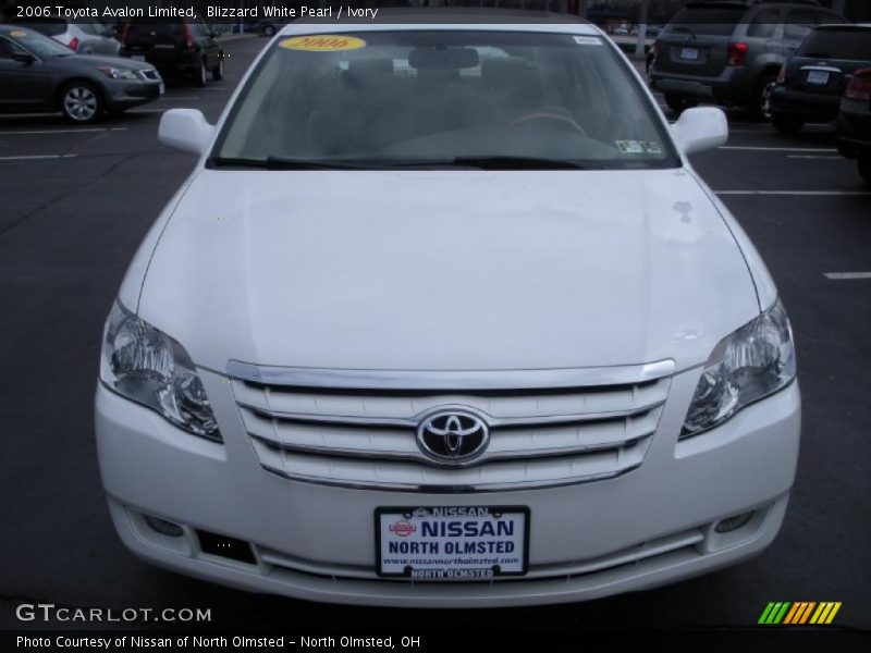 Blizzard White Pearl / Ivory 2006 Toyota Avalon Limited