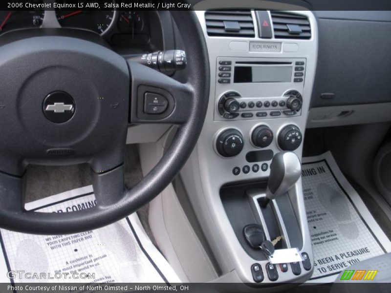 Salsa Red Metallic / Light Gray 2006 Chevrolet Equinox LS AWD