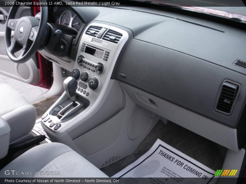 Salsa Red Metallic / Light Gray 2006 Chevrolet Equinox LS AWD