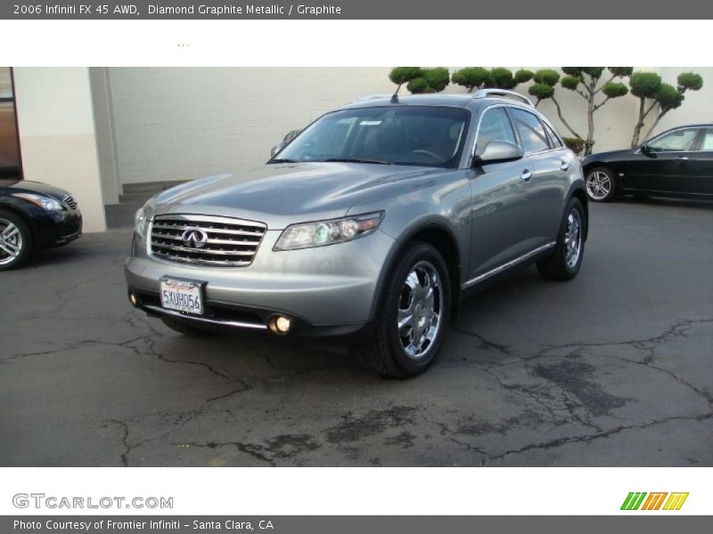 Diamond Graphite Metallic / Graphite 2006 Infiniti FX 45 AWD