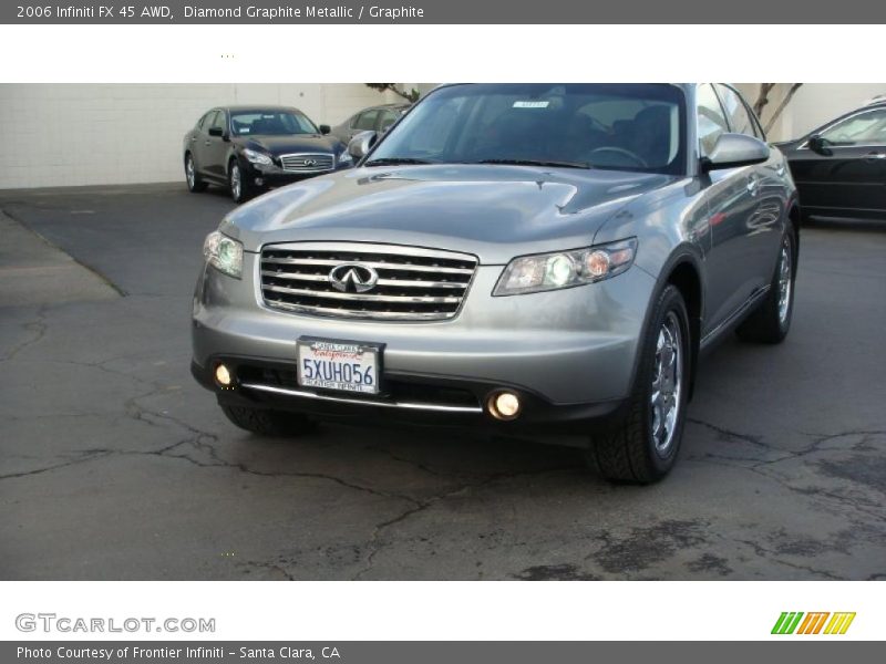 Diamond Graphite Metallic / Graphite 2006 Infiniti FX 45 AWD