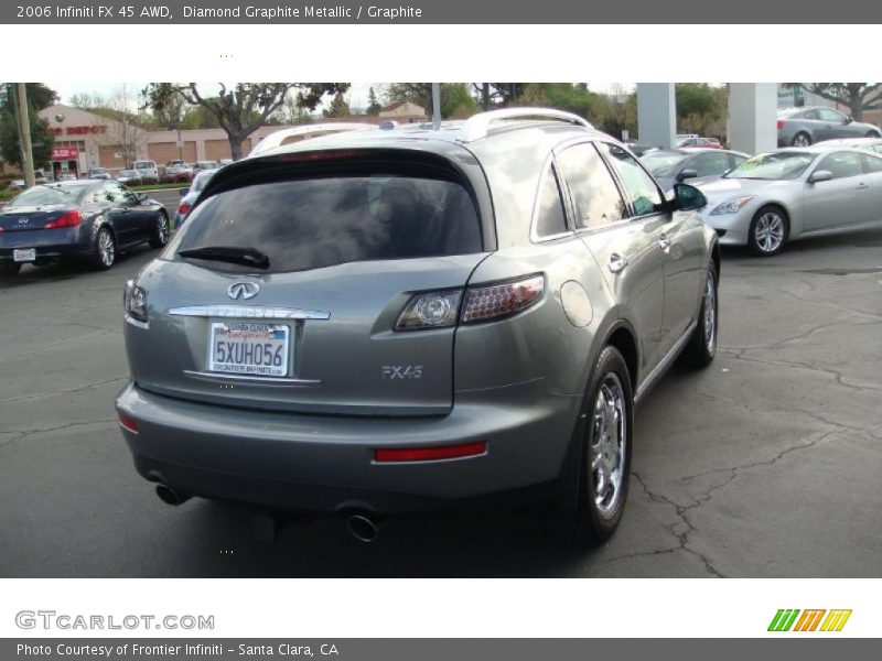 Diamond Graphite Metallic / Graphite 2006 Infiniti FX 45 AWD