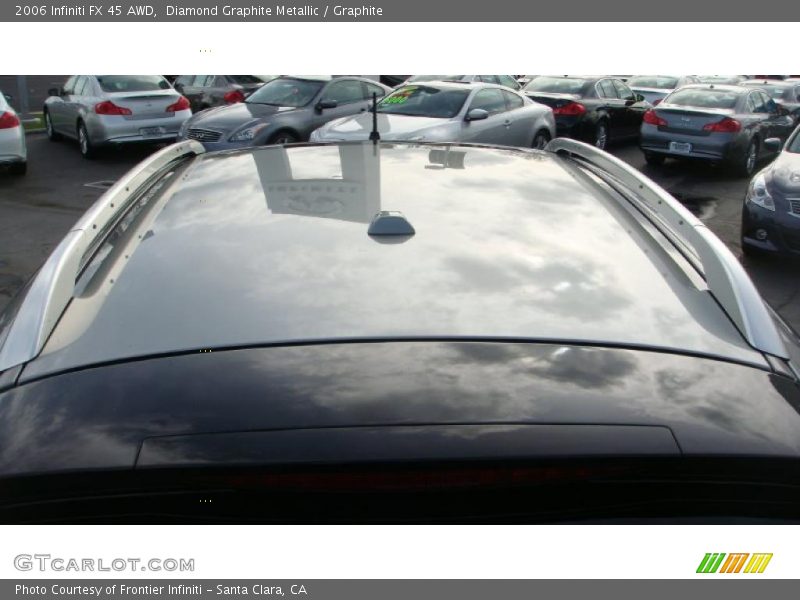 Diamond Graphite Metallic / Graphite 2006 Infiniti FX 45 AWD