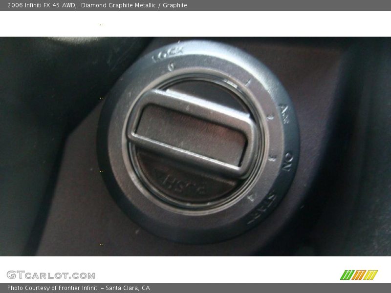 Diamond Graphite Metallic / Graphite 2006 Infiniti FX 45 AWD