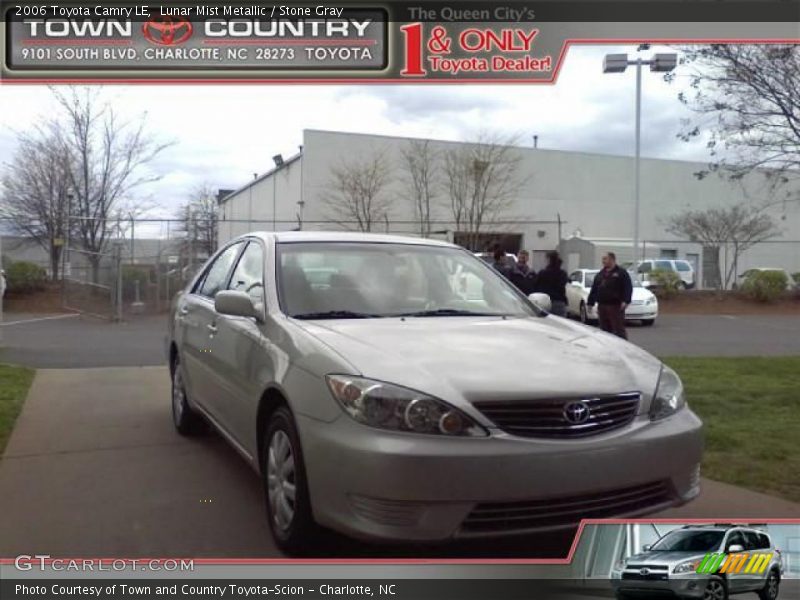 Lunar Mist Metallic / Stone Gray 2006 Toyota Camry LE
