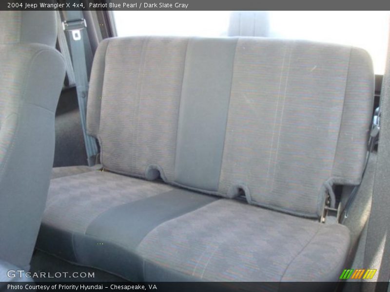 Patriot Blue Pearl / Dark Slate Gray 2004 Jeep Wrangler X 4x4