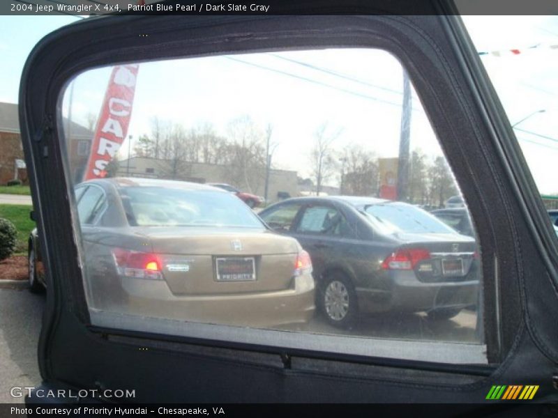 Patriot Blue Pearl / Dark Slate Gray 2004 Jeep Wrangler X 4x4