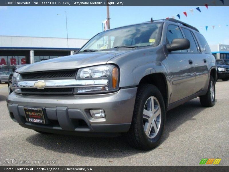 Graystone Metallic / Light Gray 2006 Chevrolet TrailBlazer EXT LS 4x4